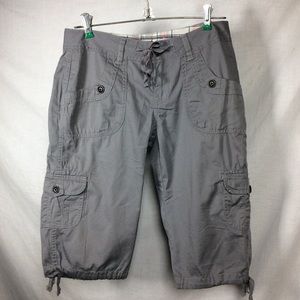 UnionBay Would Gray Cargo Shorts, Sz 3